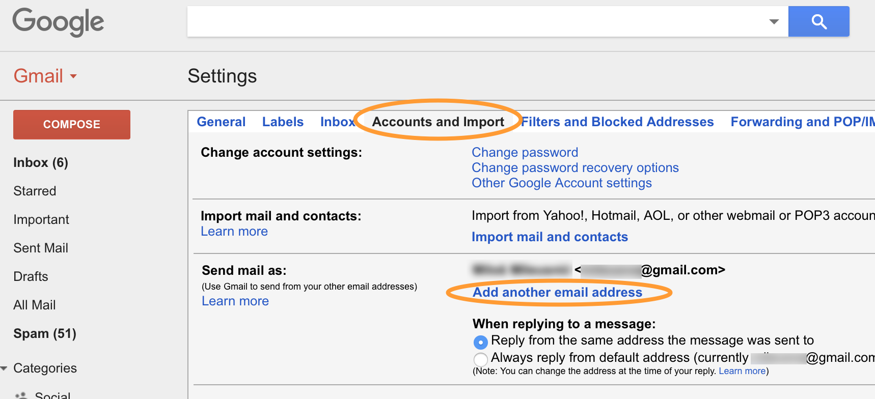 Add account to Gmail for sending emails from your own domain - Mailspot.com